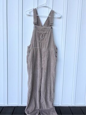 Vintage Real Comfort by Chadwick's Tan Corduroy Overalls Size 4